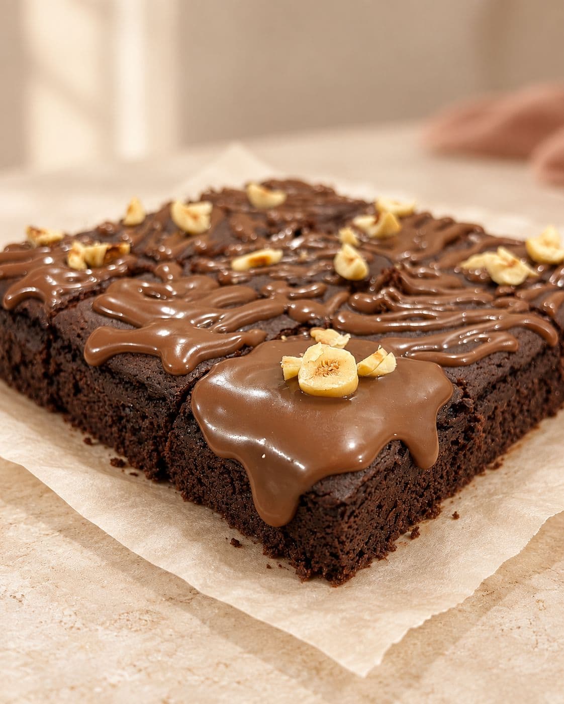 Hazelnut Brownie